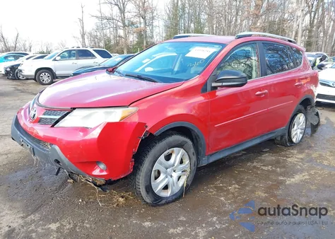 2014 Toyota Rav4 Le from USA, damaged, VIN JTMBFREV2ED089554